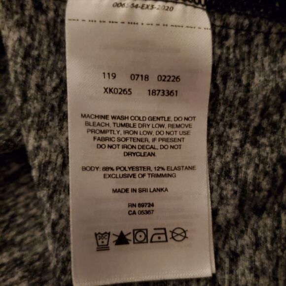 Columbia Kids Heathered Gray Quarter-Zip Pullover Size M - Picture 10 of 10